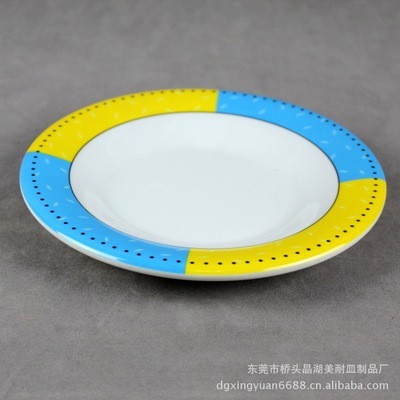 【东莞厂家直销 美耐皿盘子 密胺盘 仿陶瓷盘 卡莱尔浅圆盘】价格,厂家,图片,碗、碟、盘,东莞市桥头晶湖美耐皿制品厂-